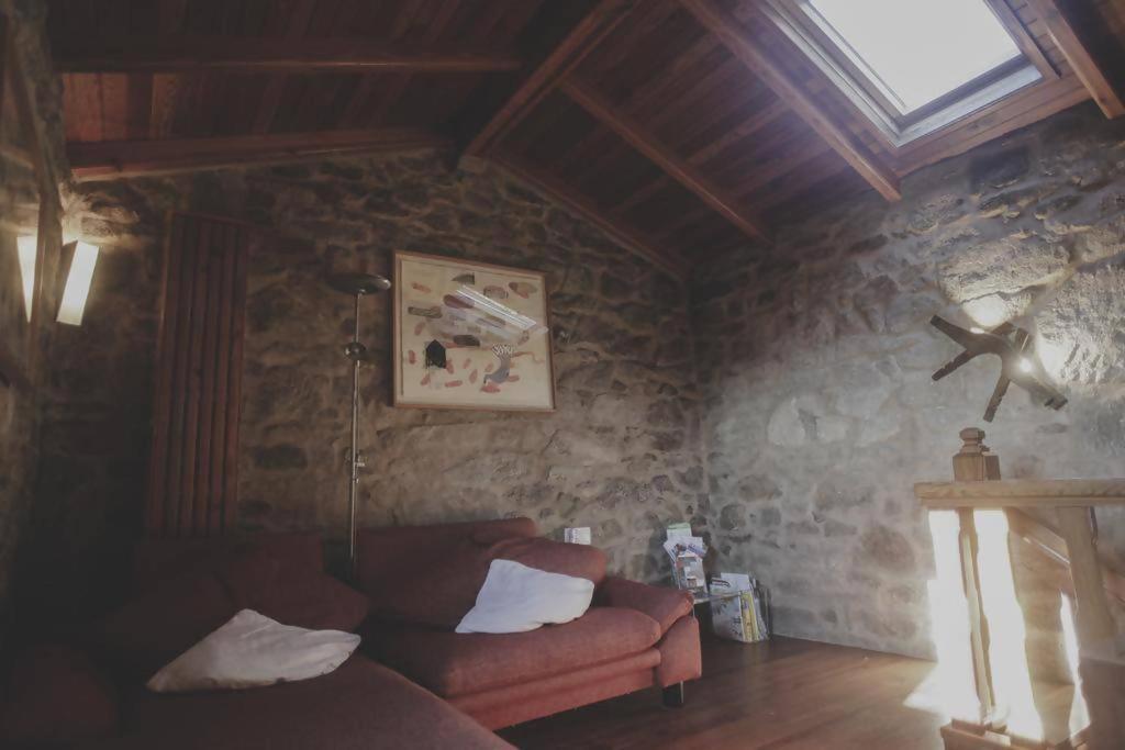 Affittacamere Casa De Afora Casa Con Piscina Y Jacuzzi Privados San Giacomo di Compostella Esterno foto