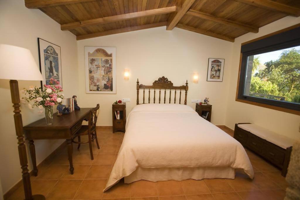 Affittacamere Casa De Afora Casa Con Piscina Y Jacuzzi Privados San Giacomo di Compostella Esterno foto