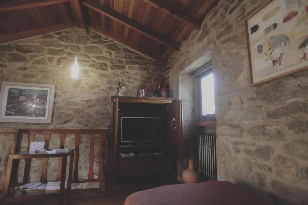 Affittacamere Casa De Afora Casa Con Piscina Y Jacuzzi Privados San Giacomo di Compostella Esterno foto