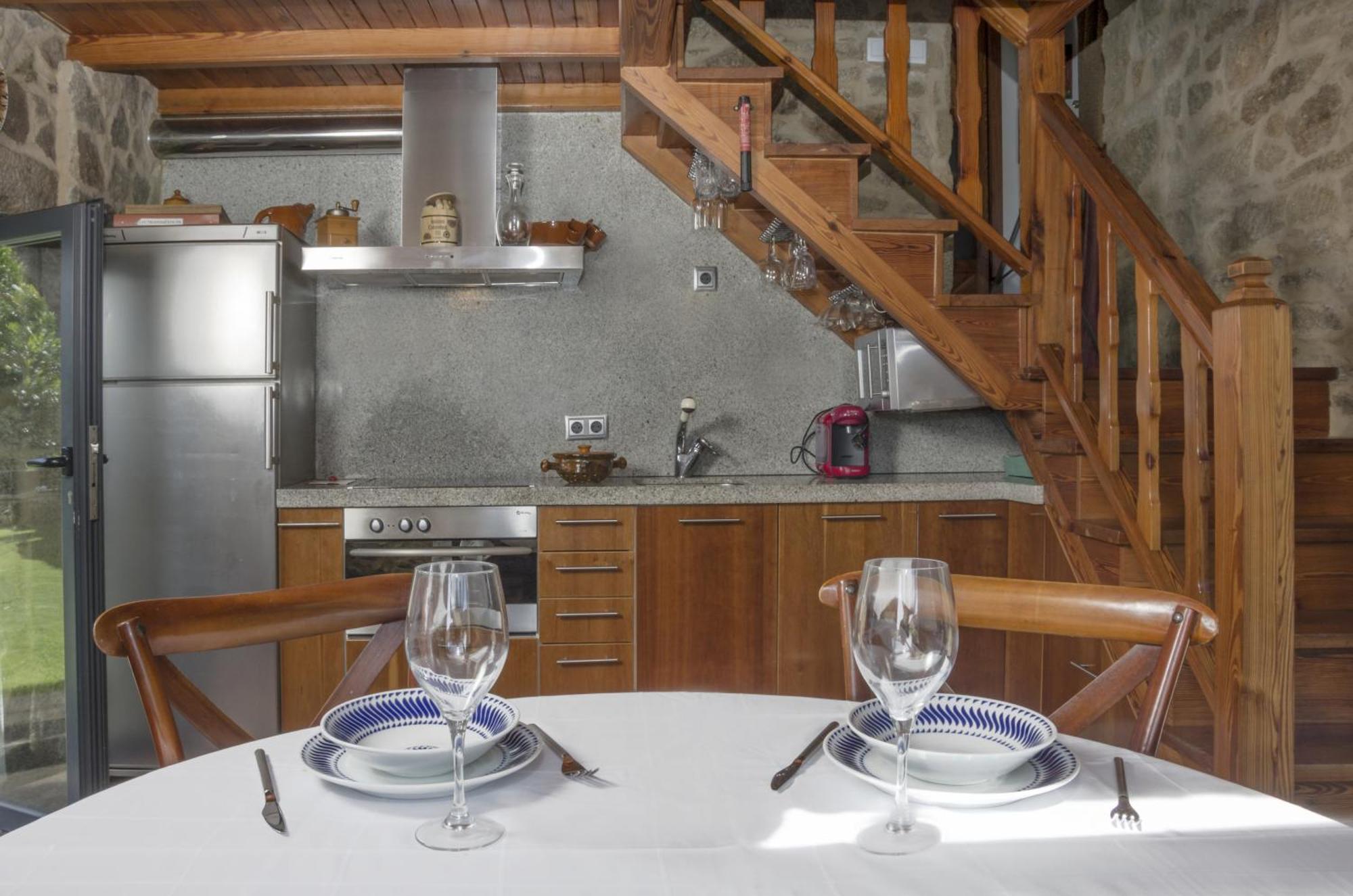 Affittacamere Casa De Afora Casa Con Piscina Y Jacuzzi Privados San Giacomo di Compostella Esterno foto