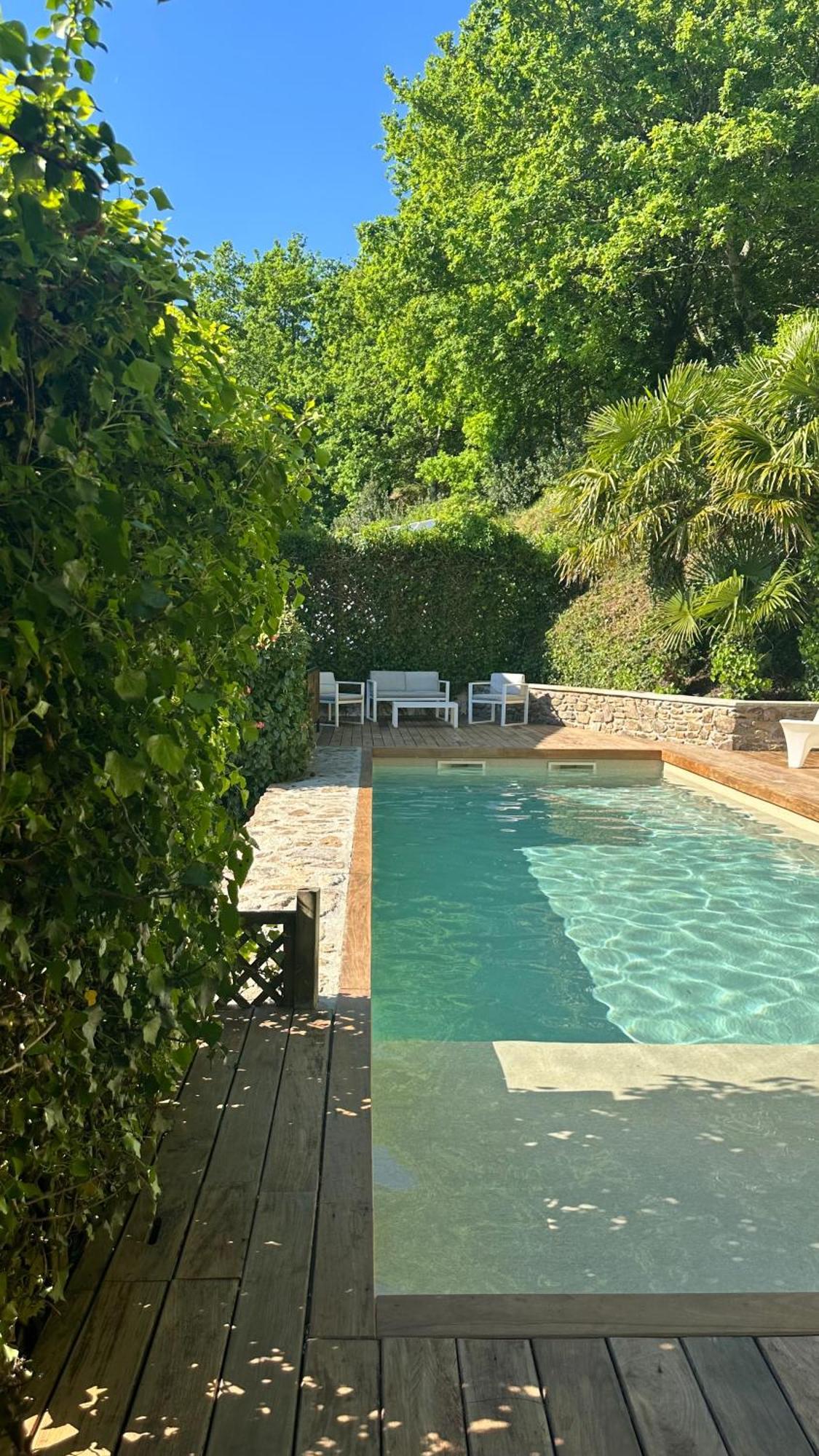 Affittacamere Casa De Afora Casa Con Piscina Y Jacuzzi Privados San Giacomo di Compostella Esterno foto
